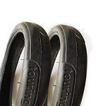 2x Pram Tyres 60 x 230 - TOURING Easy Rolling Smooth Flat Tread (60x230) Pair ** 2 off **