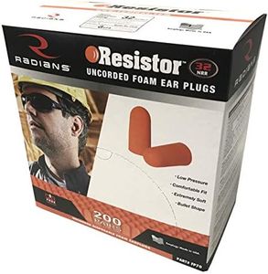 Radians unisex adult Uncorded Industrial Safety Ear Plugs, Multi