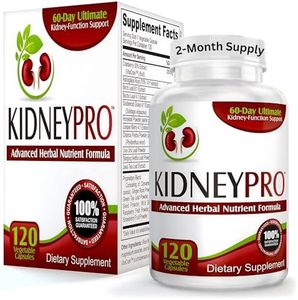 Kidney-Pro: with 21 Kidney Health Supplements in 1 Formula (Total Kidney Support),120 capsules.