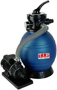 T.I.P. 30307 Swimming Pool Filter Set, Sand Filter System SPF 180, Maximum of 4,500 l/h