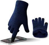 ineepor Alpaca Gloves Men Women Winter Thermal Gloves Touch Screen Warm Knitted Wool Gloves with Grip Anti-slip Driving Flexible Elastic Cuff