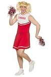 Wicked Costumes Mens Hot Cheerleader Fancy Dress Costume - Medium