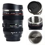 Camera Lens Coffee Mug/Cup With Lid