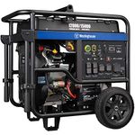 Westinghouse WGen12000 Home Backup Portable Generator, 15000 Peak Watts & 12000 Rated Watts, Remote Electric Start with Auto Choke, Transfer Switch Ready 30A & 50 Outlets, Gas Powered, CARB Compliant