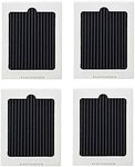 Refrigerator Air Filter Replacement Set of 4, Activated-Carbon Air Filter Activated, Fits for Frigidaire PAULTRA Pure Air Ultra & Electrolux EAFCBF 242047801,242061001,7241754001