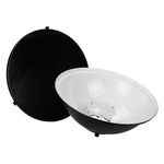 Fotodiox Pro Beauty Dish 18" with Honeycomb Grid and Speedring for Canon Flash Speedlight