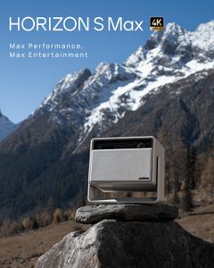 XGIMI HORIZON S Max 4K Projector – Ultra HD Home Theater