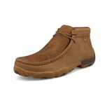 Twisted X Men's Chukka Driving Moc Ankle Boot, Burnt Sand, 8 Wide