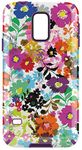 Speck Products Samsung Galaxy S5 CandyShell Inked Case-Retail Packaging, Bold Blossoms White/Revolution Purple