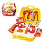 Toyshine DIY Portable Tool Set Toy with Briefcase, Accessories