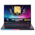 Acer Predator Helios 18 AI PH18-73 Gaming Laptop - Intel Core Ultra 9 275HX, 32GB, 1TB Gen5 SSD, NVIDIA GeForce RTX 5080, 18" WQXGA 250Hz Mini LED, Windows 11, Black