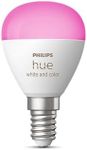 Philips Hue White and Colour Ambiance Luster E14 Bluetooth Crown Bulb