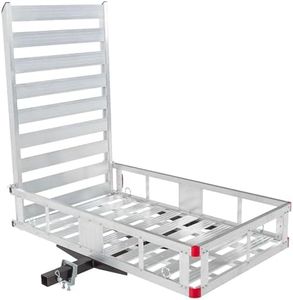 Silver Spring Aluminum Scooter and Wheelchair Carrier - 500 lb Capacity for Class III or IV 2" Hitch