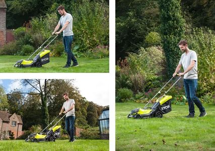18V ONE+ Cordless Lawnmower & Trimmer Kit – Battery Powered