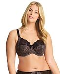 Elomi Women's Full Coverage Bra, Opaque, Ebony, 38F