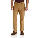 Carhartt Men's Rugged Flex Relaxed Fit Heavyweight Double-Front Utility Logger Jean, Hickory, 34W x 30L