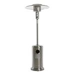 REALGLOW Umbrella Gas Patio Outdoor Heater - Heat Adjustable 13KW - Easy Ignition, Safety Tip-Over Switch - 27mm Regulator, Stainless Steel