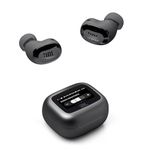JBL Live Buds 3, Wireless Earbud Headphones with Bluetooth, 40h Battery Life, True Adaptive Noise Cancelling and High-Resolution JBL Signature Sound, IP55 Waterproof, Black