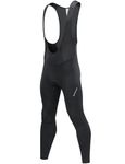 qualidyne Men's Cycling Bib Tights 3D Padded Winter Thermal Cold Weather Bike Bib Pants Biking Bicycle Long Leggings.…