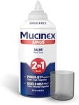 Mucinex Sinus Saline Nasal Spray & 