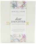 Mother Daughter Journal – Durable Dear Daughter Journal Keepsake – Linen Baby Memory Book - Unique Gifts for Daughter (Cream, 230 Pages)
