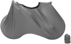 Buds-Sports Extendable Mountain Bike Sock Cover Size L/XL – Protect Your Interior in Seconds (Grey)