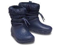 Crocs Women's Classic Neo Puff Luxe Boot W, Navy, 5 UK