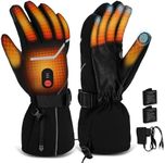 Podazz Heated Gloves, Waterproof Wi