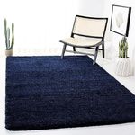 ANAYKA Home Furnishing Microfiber Carpet for Bedroom, Carpets for Living Room, Rug for Bedroom, Rugs for Living, Carpet for Drawing Room, Thickness 4 Cm (Blue, 4X6 FEET | 48X72 INCHES)