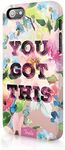 Tirita Hard Phone Case Compatible with iPhone 6 & 6s PRINTED GLITTER, NOT REAL GLITTER Inspirational Saying Life Quotes Wisdom Phrases