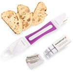 Breadsmart Lame - Bread Scoring Tool - Set of 10 Stainless Steel Blades - Bakers Dough Scorer - Best Baking Accessories