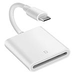 USB C SD Card Reader, SD Card Reader for Type C Device USB-C SD Card Reader Adapter Compatible with Samsung Galaxy S23/22/20, MacBook Air 2020, Camera