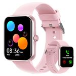 AYATAHA Kids Smart Watch for Boys Girls Sport,Smartwatch Fitness Tracker with 37 Sports Modes,DIY Watch Touchscreen, Bluetooth Calls Pedometer Activity SMS Notification for Teenager (Pink)