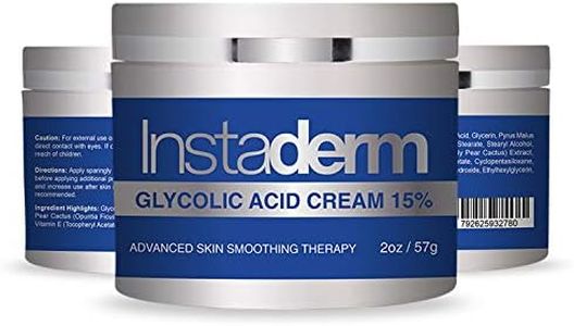 Glycolic Acid 15% Anti-Aging Cream- Alpha Hydroxy Facial Moisturizer Reduces the Appearance of Fine Lines, Wrinkles, Age Spots, Dark Spots & Scars. Exfoliates & Smoothes Skin Texture & Tone.