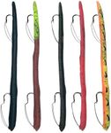 Delong Lures Weedless Pre-Rigged Fishing Lures Bass Set, Pike, and Anything in Between - Made in USA - Extra Durable Soft Plastic Swimbaits for Bass Fishing Lures - 5 PCS Bass Baits and Lures Pack