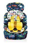 Cosatto Zoomi Toddler Car Seat & Booster Seat | 9 Months-12 Years | 5 Point Anti-Escape Harness, Adjustable Headrest, Removable Washable Covers - Forward Facing for Group 123 (Rev Up)