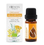 Essences Bulgaria Organic Helichrysum Essential Oil 1/3 Fl Oz | 10ml | Helichrysum italicum | 100% Pure and Natural | Undiluted | Therapeutic Grade | Family Owned Farm | Steam-Distilled | Non-GMO