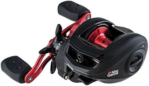 Abu Garcia 1365366 Black Max Low Profile Reel, 6.4: 1 Gear Ratio, 5 Bearings, 26" Retrieve Rate, 18Lb Max Drag, RH, Boxed