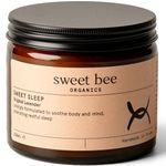 Sweet Bee Organics Magnesium Butter for Sleep - Relaxing Magnesium Cream for Restless Legs - Sweet Sleep Magnesium Butter to Soothe Body Mind & Well Being - Magnesium Body Butter Lavender Scent