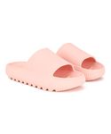 Aqualite Sliders for Women|| Comfort Trendy Stylish Fashionable Slippers For Women||Flip Flops for Women||Slides for Women, Pink, UK 7