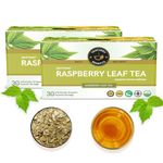 TEACURRY Raspberry Tea For Women - 60 Tea Bags | Helps With Women And Period Health | Raspberry Chai Tea, 100 Gm