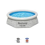 Bestway 8' x 24" Round Inflatable A