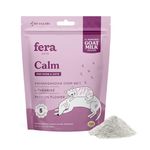 Fera Pets Calming Goat Milk Cat & Dog Food Topper – Vet Created - Pet Anxiety, Stress & Hyperactivity - Ashwagandha Supplement with GABA-60 Servings