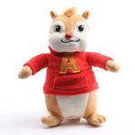 Laruokivi Cartoon Chipmunks Alvin Plush Toy Stuffed Animal Doll 9'' Figure
