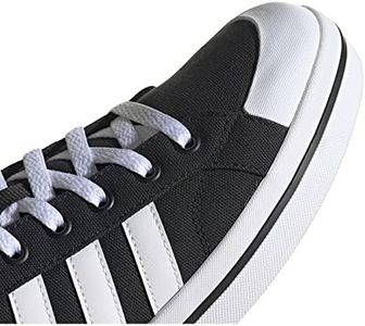 adidas Men's Bravada Skate Shoe, Core Black/White/Bright Yellow, 8
