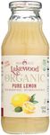 LAKEWOOD JUICE LEMON PURE ORG, 12.5 FO by Lakewood