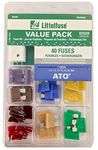 Littelfuse 00940400Z ATO Blade Fuse Super Value Pack - 40 Piece