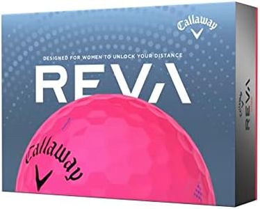 Callaway REVA Golf Balls (one dozen) (2023 Version, Pink)