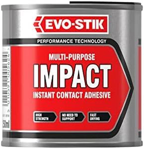 EVO-STIK Impact Adhesive 250ml - Multipurpose High-Strength Contact Glue - Bonds Instantly - Fast Drying