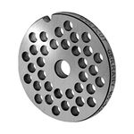 Stainless steel perforated disc, size 5-5.0 mm, holes for Fleischwolf Jupiter, Bosch, Alexanderwerk-Westmark.